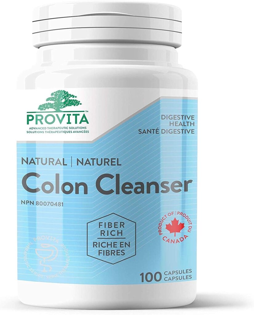 Colon Cleanser by Provita Nutrition (Canadian Made) 100 Capsules