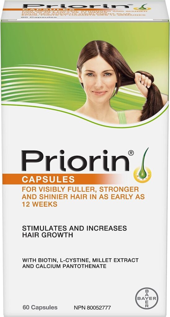Priorin Hair Growth Vitamins With Biotin - Hair Vitamins To Stimulate Hair Growth For Men And Women, Decrease Of Hair Loss After Washing, Contains Biotin For Hair Growth, 60 Count, 1 Month Supply : Amazon.ca: Beauty  Personal Care