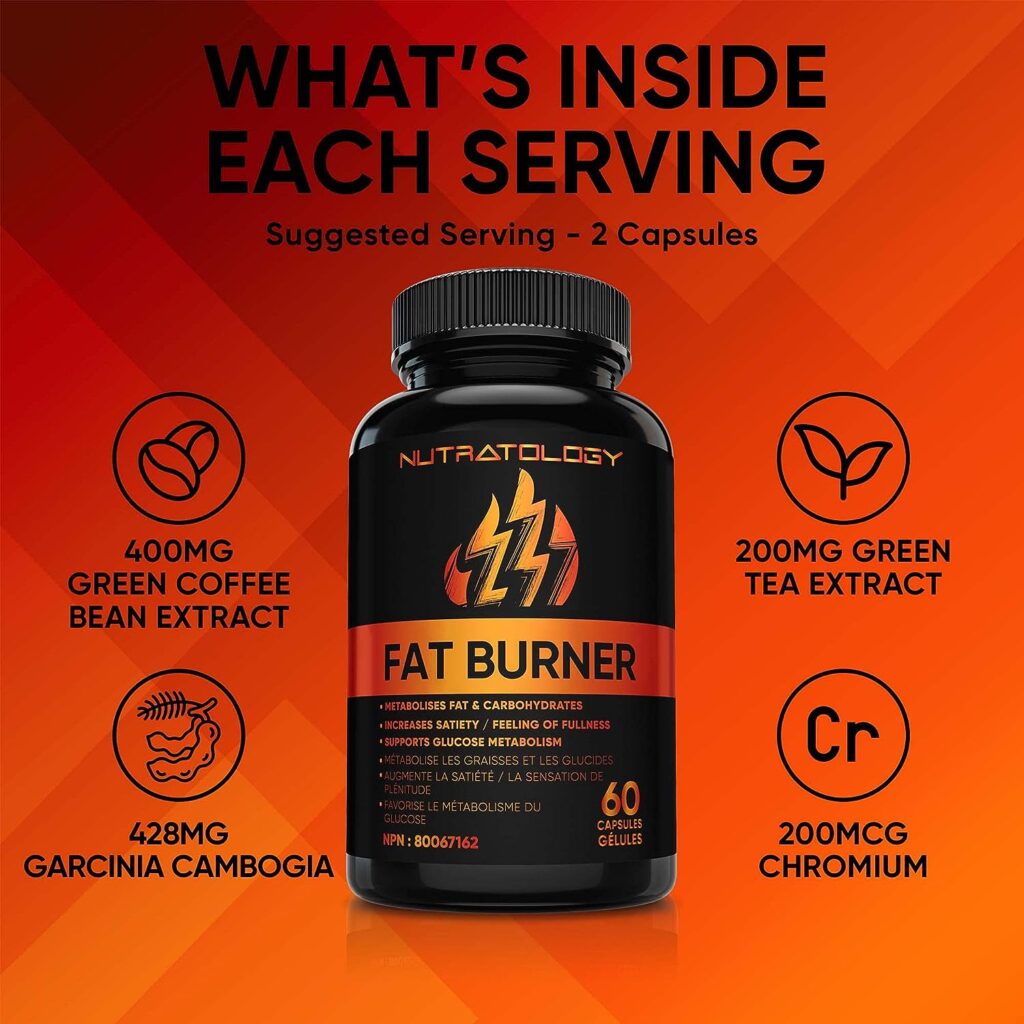 Thermogenic Fat Burner Formulated To Metabolize Carbohydrates  Fats - Appetite Suppressant That Helps To Increase Satiety - Weight Loss Pills for Women  Men - Bloating Relief - Keto-Friendly - 60 Diet Pills / Capsules